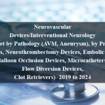 Neurovascular Devices/Interventional Neurology Market by Pathology (AVM, Aneurysm), by Product (Stents, Neurothrombectomy Devices, Embolic Coils, Balloon Occlusion Devices, Microcatheters, Flow Diversion Devices, Clot Retrievers)- 2019 to 2024