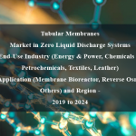 Tubular Membranes Market in Zero Liquid Discharge Systems,End-Use Industry (Energy & Power, Chemicals & Petrochemicals, Textiles, Leather) By Application (Membrane Bioreactor, Reverse Osmosis, Others) and Region - 2019 to 2024